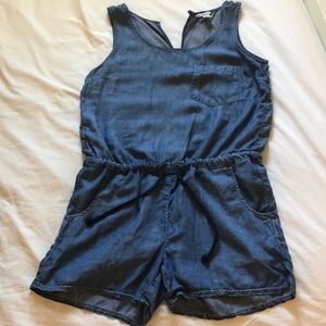 Blue romper